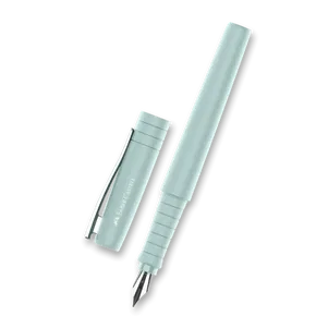 Faber-Castell Füllfederhalter Poly Pen F, karibikblau